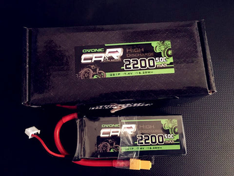 Ovonic 2200mAh 2S 50c