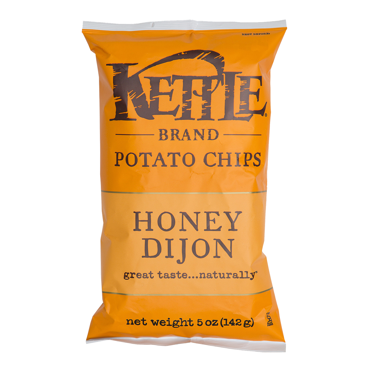 kettle chips美国天然手制薯片 法式芥末蜜糖味 142克