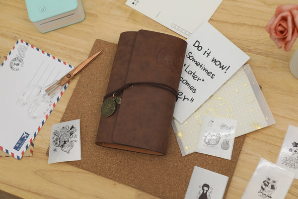 Phomemo PU Leather Loose-leaf Notebook