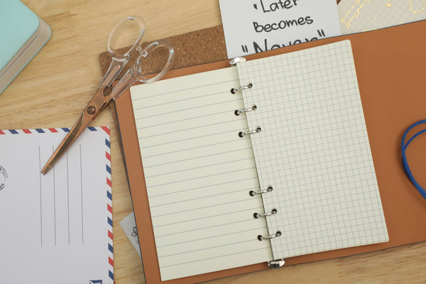 Phomemo PU Leather Loose-leaf Notebook