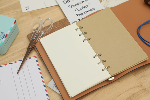 Phomemo PU Leather Loose-leaf Notebook