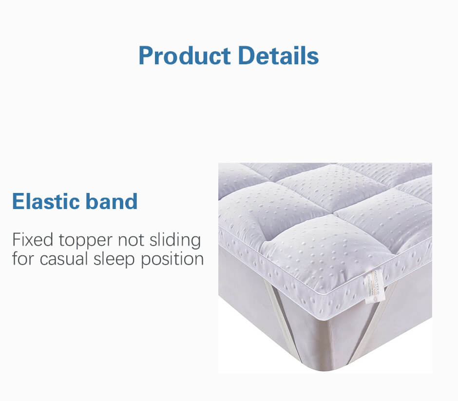 Ultra Soft Mattress Topper,Comfortable and soft and breathable. Luxurious bedding.