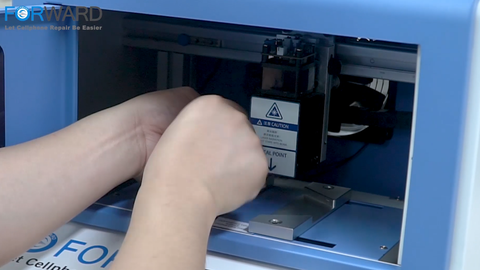 Como instalar uma máquina de separação a laser Blue Light