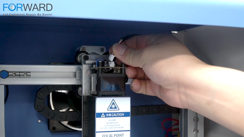 Como instalar uma máquina de separação a laser Blue Light