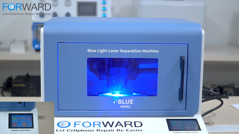 Como instalar uma máquina de separação a laser Blue Light