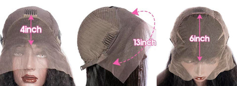 13x4 and 13x6 lace front wigs