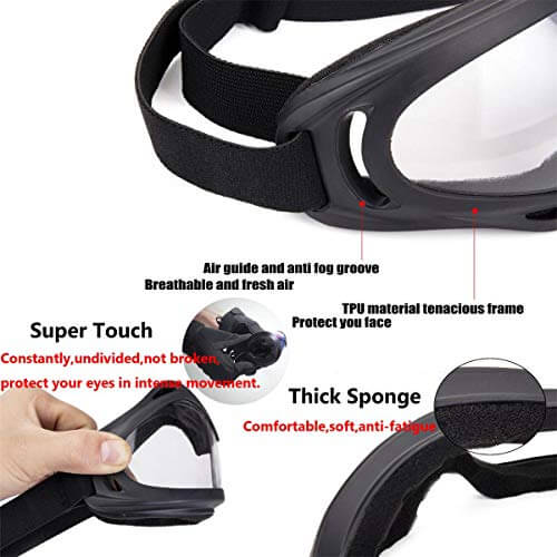 Anti-UV Safety Ski Goggles