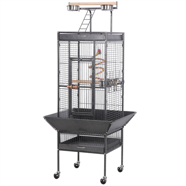 61'' H Parrot Cage