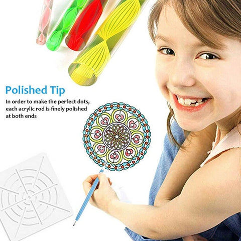Complete Mandala Dotting Tools Set