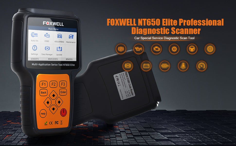 Foxwell NT650Elite Diagnostic Scanner product image