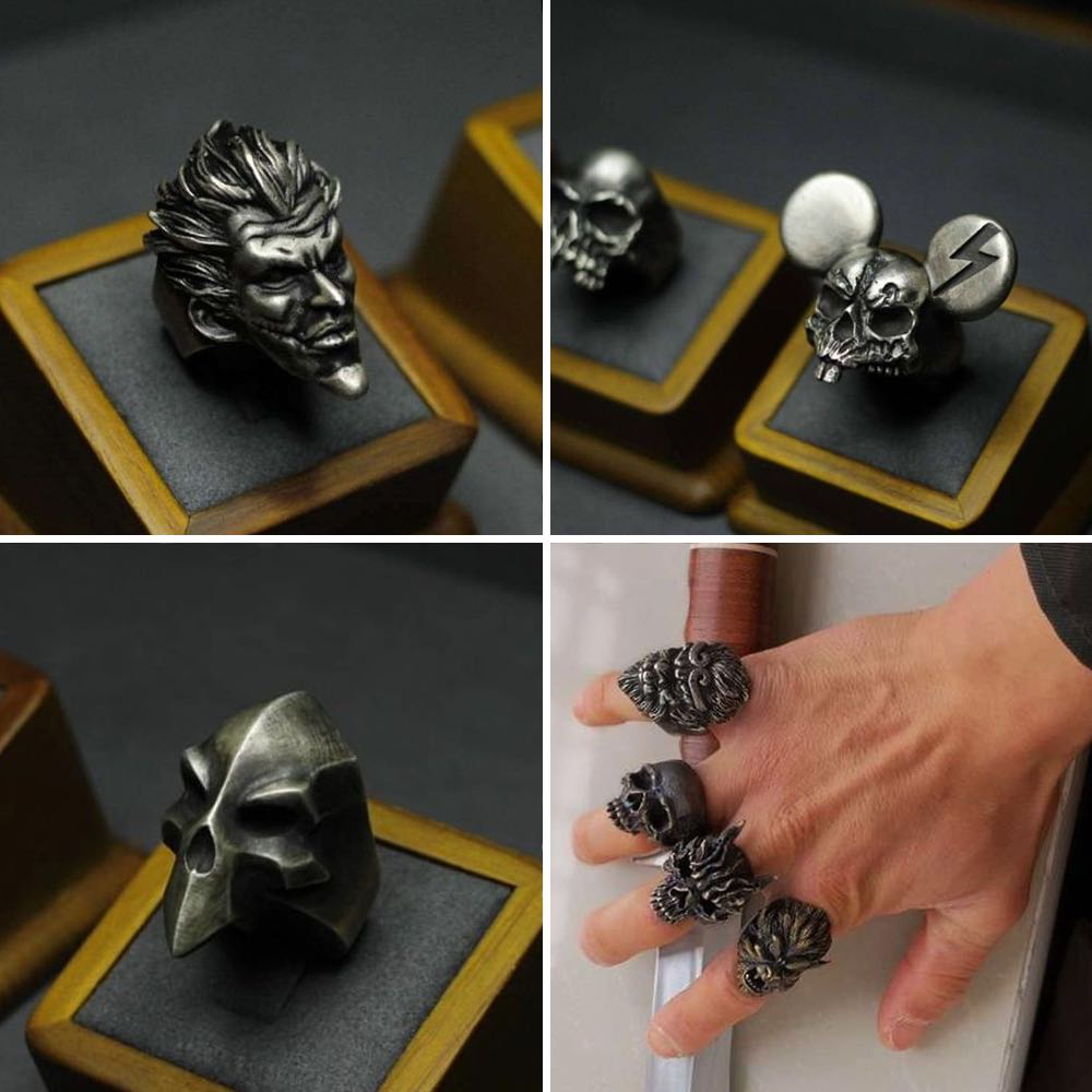 Silver Rings for Men - Gthic.com - Blog