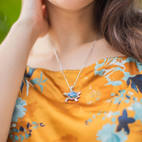 Save Sea Turtles Necklace