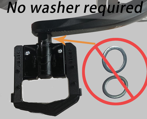 no washer required