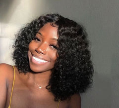 Curly long bob haircut for black girls 2020 bobo season heymywig