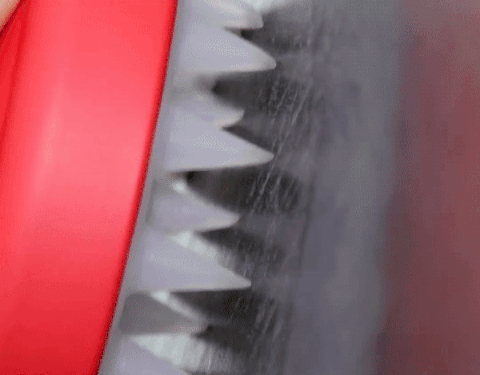 Massage Silicone Brush Head Scalp Brush Comb Hair Washing Comb Shower Bath Brush props