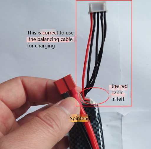 correct instruction of soldering balance cable