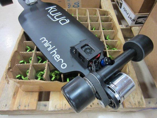 belt driving motorized board