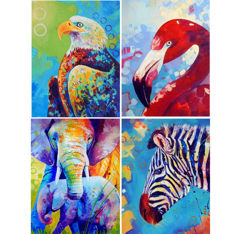 Sanerdirect 5d Full Drill 4 Packs Diamond Painting Kits Sanerdirect Store