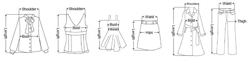 How to mesure a dress