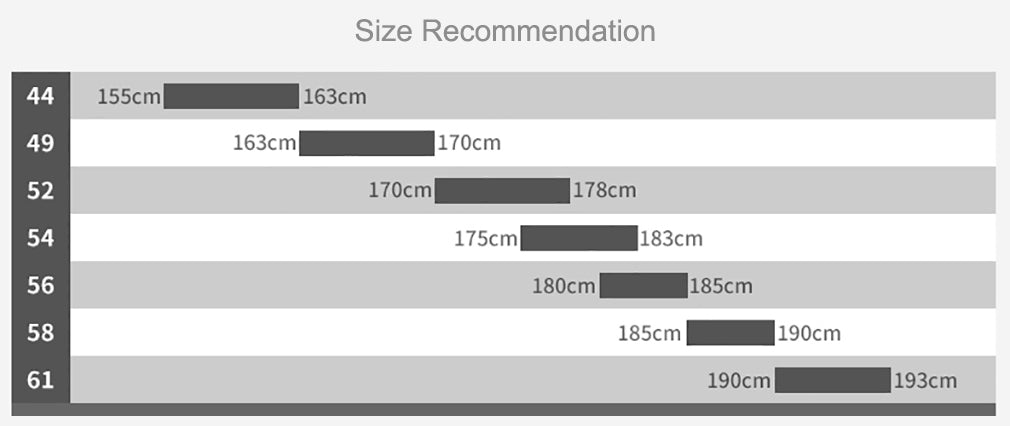 X8 Recommend Size
