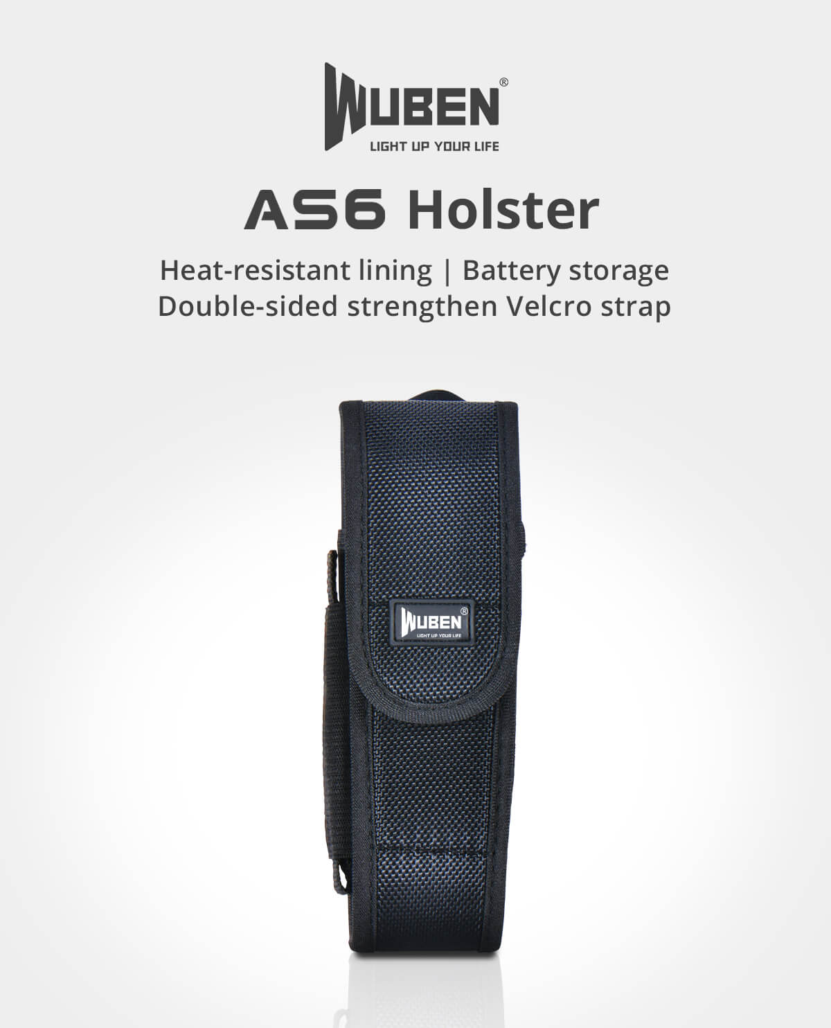 Flashlight Holster Nylon Holder