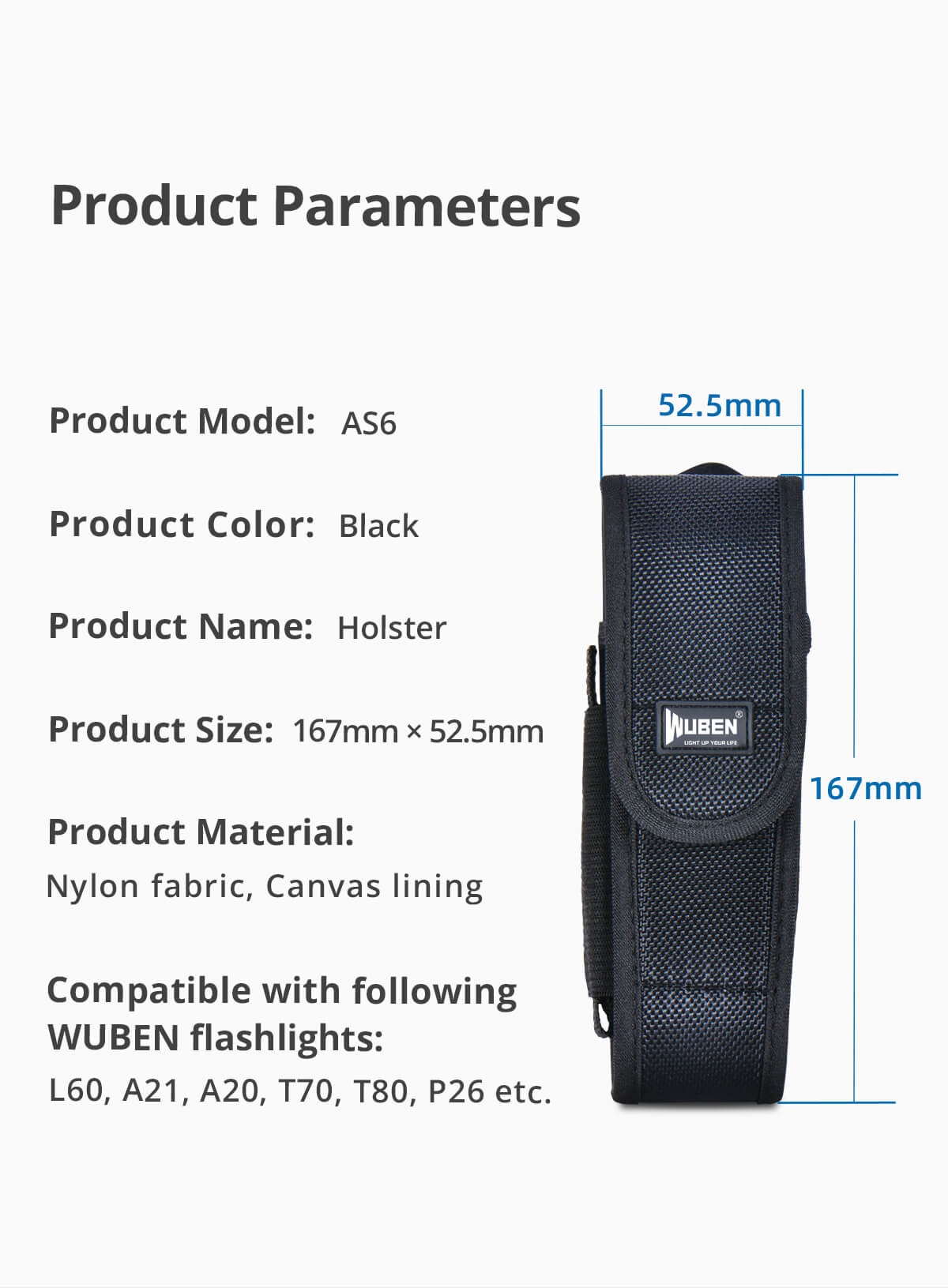 flashlight holster