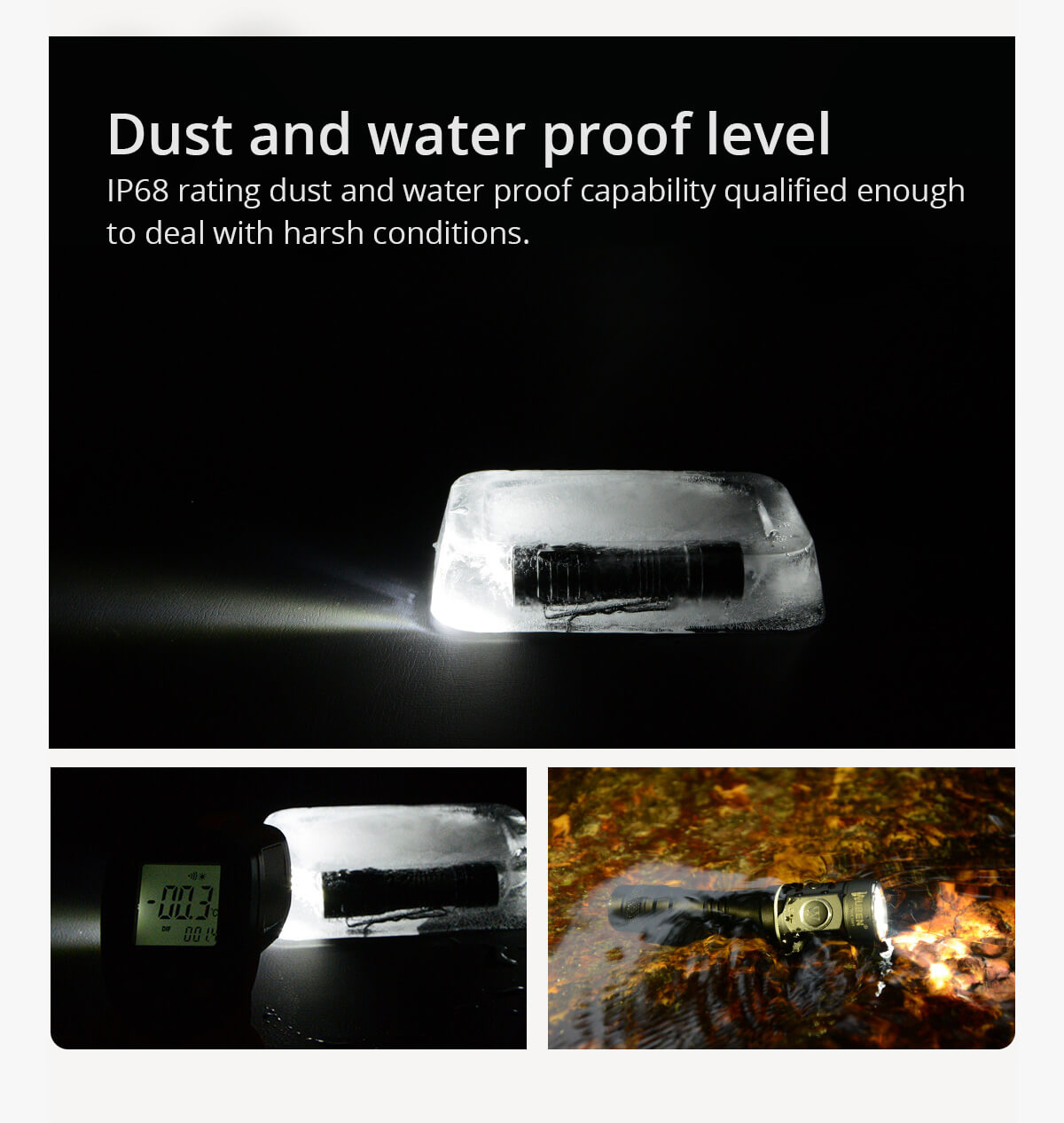 WUBEN E05 EDC Flashlight 900 Lumens Portable Rechargeable Waterproof 14500 Battery Mini Torch