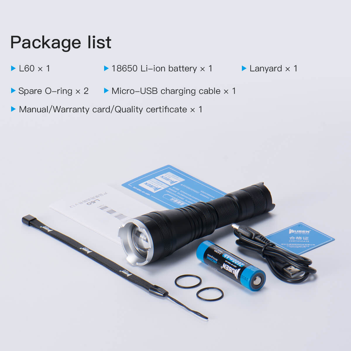 WUBEN L60