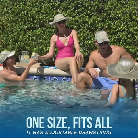 Sunstroke Prevented Cooling Hat