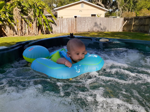 Great swimming inflatable for babies