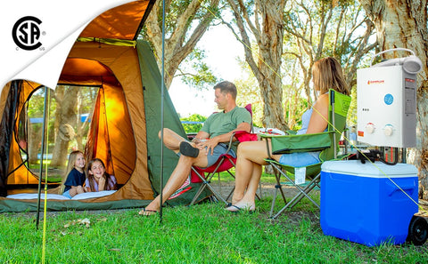 5L Portable Outdoor Tankless Propane Water Heater-1