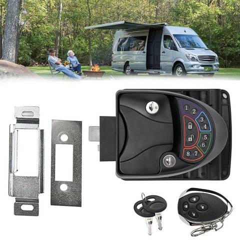 Remote-Control Keyless Entry RV Door Lock-8