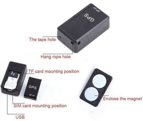 Mini Strong Magnetic Real Time GPS Tracker-2