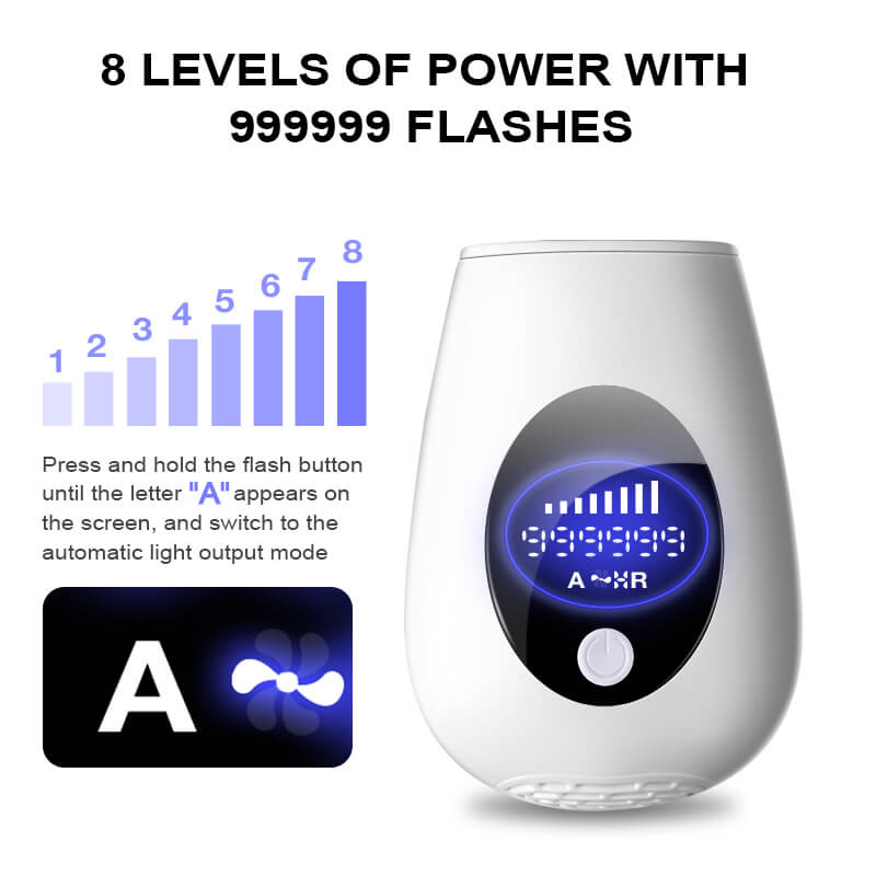 At-Home IPL Laser Hair Removal Machine 900000 Flashes