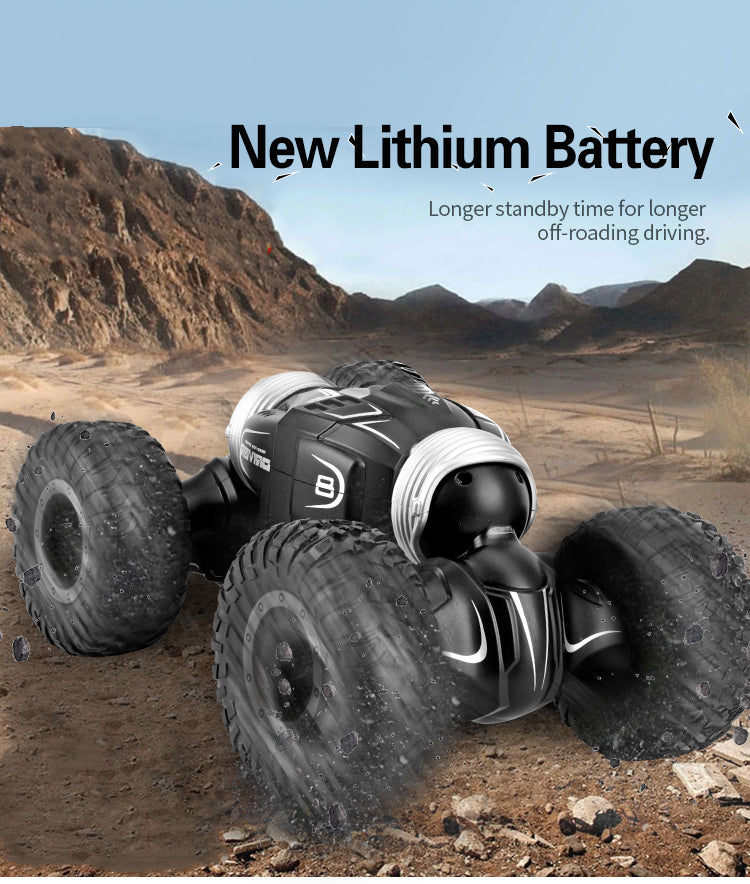 New Lithium Battery Longer standbytime for longer off-roading driving.