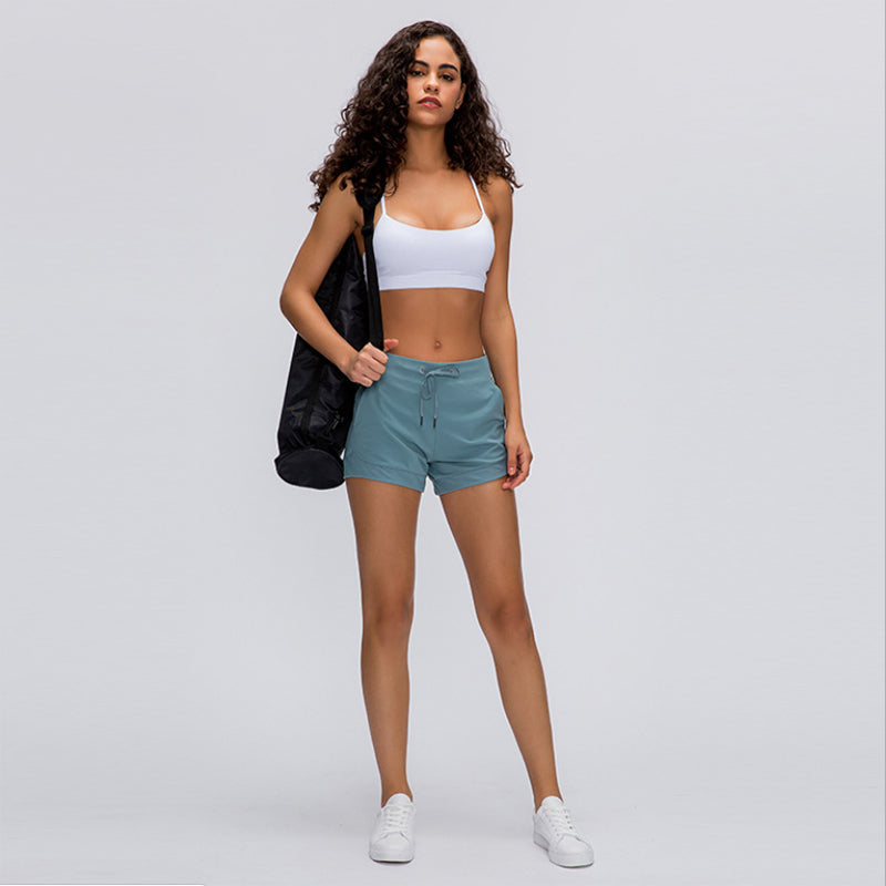 women's athletic shorts with pockets