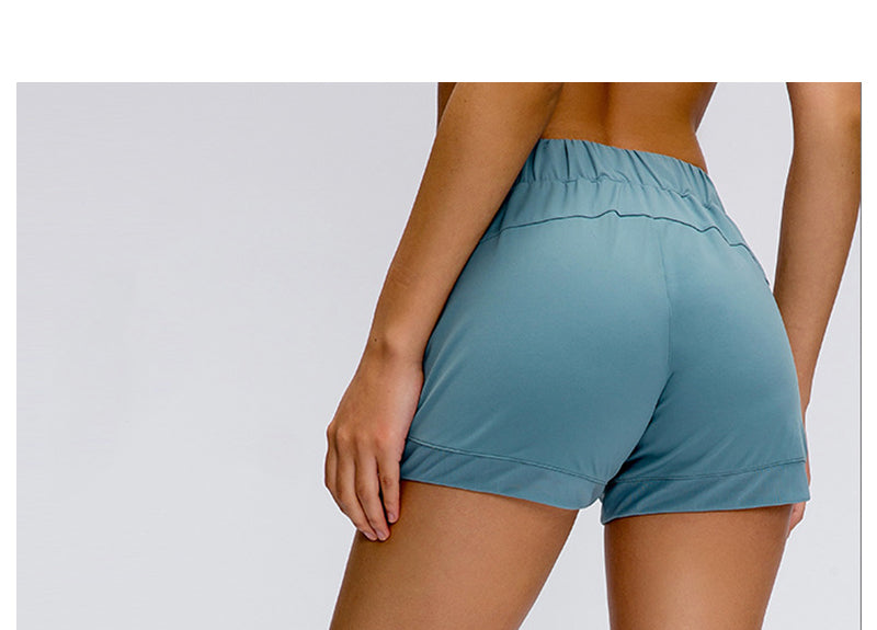 ladies gym shorts with pockets