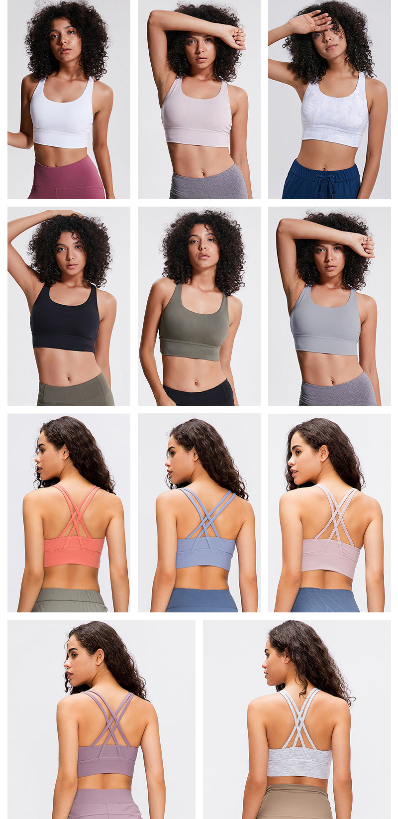 yoga sports bra
