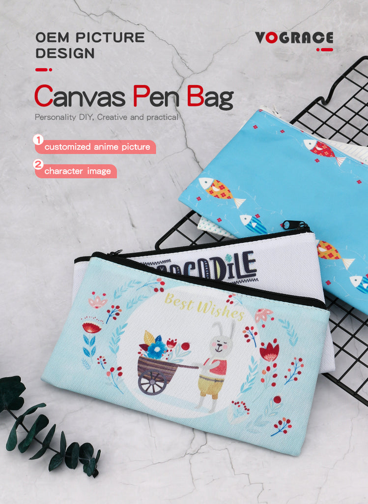 Personalized Pencil Case Cute Design – Stamp Out
