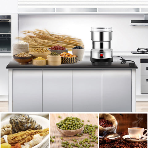 Grinder, 304 stainless steel, coffee grinder, spice grinder, bean grinder, nuts grinder, power grinder,