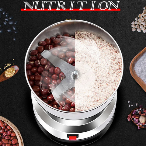 Grinder, 304 stainless steel, coffee grinder, spice grinder, bean grinder, nuts grinder, power grinder,
