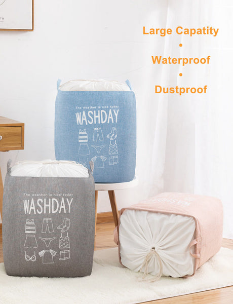 Wardrobe, Storage bag, Foldable, washable, Collapsible, organizer, Waterproof, Drawstring closure, Organizer, dirty cloth, underwear, socks, quilt, bag, hanging, storage stuff.