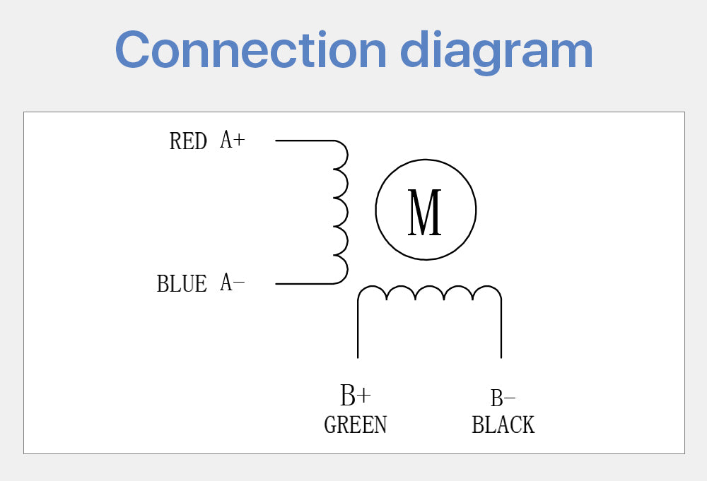 Nema23 Stepper Motor for CO2 Laser Cutter and Engraver