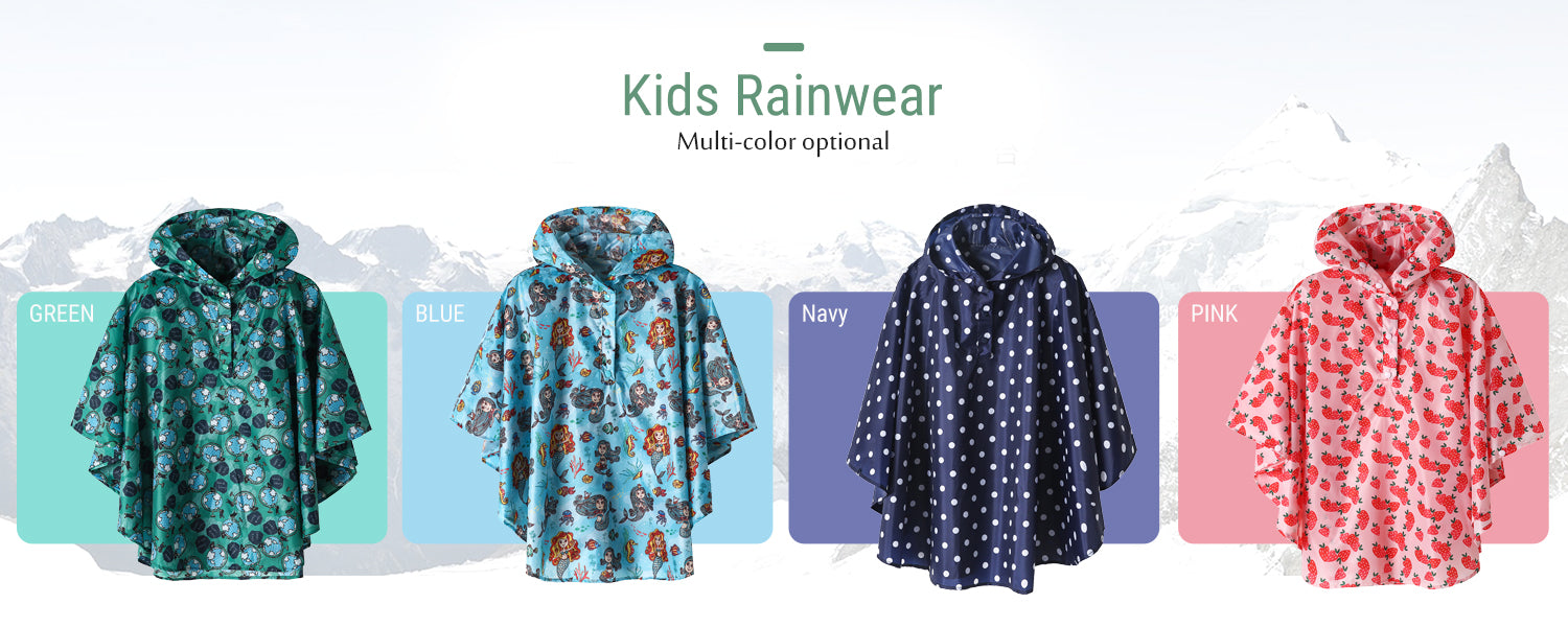 kids rain jacket