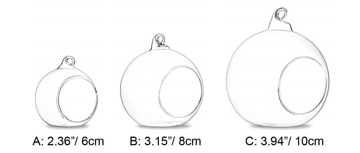 Glass Orbs in different sizes