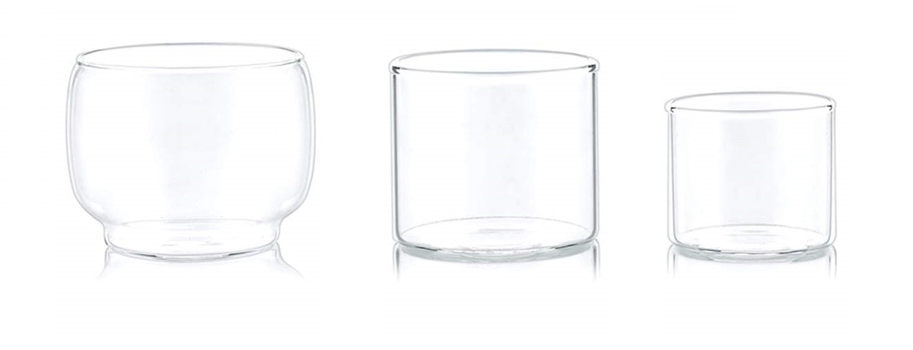 High Borosilicate Glass Transparent Cups