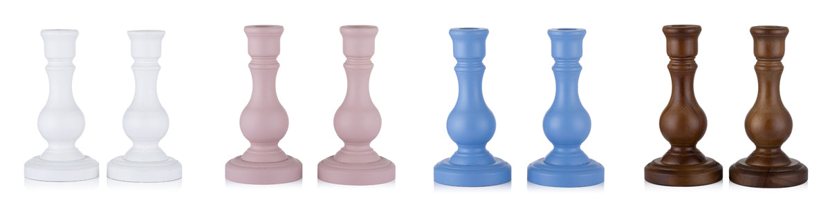 Vase-shaped Candlestick Holder, 4 colors