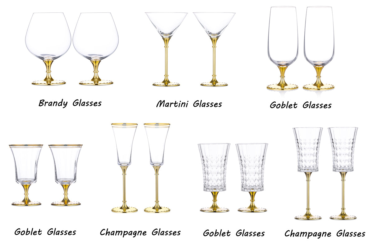 Wide Selection of Exquisite Goblet Glasses