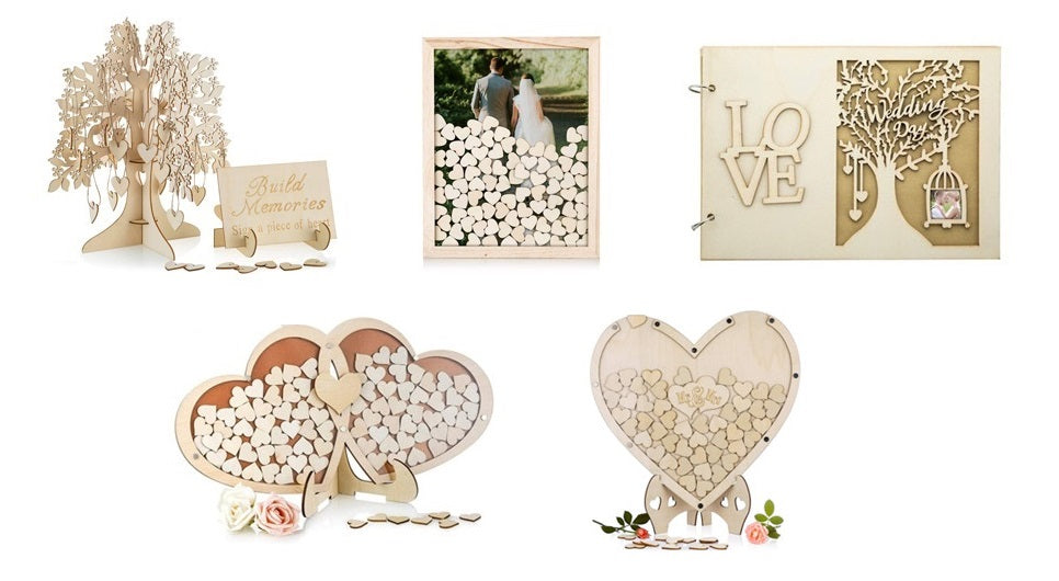 Wooden Guest Book and Alternatives