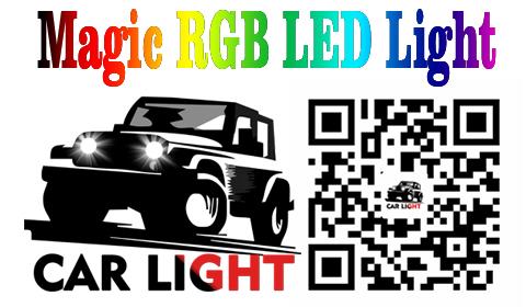 RGB Bluetooth Led Headlights Jeep